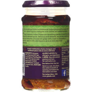 Patak's Hot Mango Pickle - 283g (pack of 2)