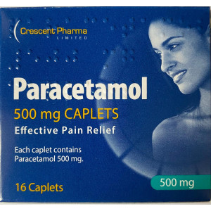 Paracetamol 16 Tablets 500mg Effective Pain Relief,Easy To Swallow