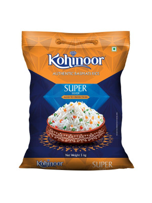 Kohinoor Silver Range Super Basmati Rice 5 kg
