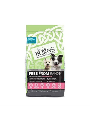 BURNS GRAIN FREE ADULT DOG COMPLETE DRY FOOD DUCK AND POTATO 6KG