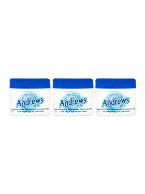 THREE PACKS of Andrews Original Salts 250g