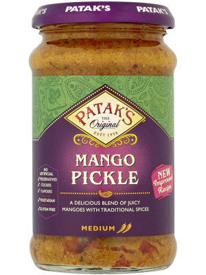 Patak's HOT  Mango Pickle 283 gm 