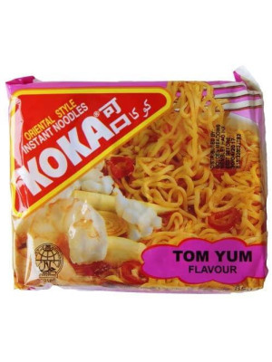 Koka Oriental Style Instant Noodles - Tom Yum Flavour - 30 Packets
