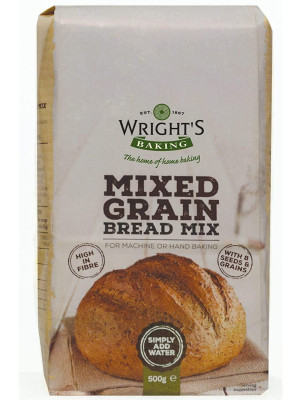 Wrights Baking Mixed Grain Bread Mix -500g - Single pack