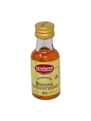 6 x PURE BANANA ESSENCE **FREE UK POST** NATURAL BANANA EXTRACT LIQUID COOKING FOOD CAKES BAKING FLAVOUR FRUIT ESSENCE