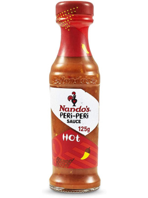 Nando's - Hot Peri-Peri Sauce 125ml PACK OF 6