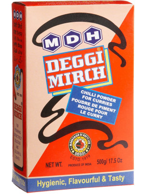 MDH Deggi Mirch 500gm  (Pack of 2)