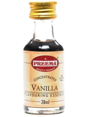Vanilla Food Flavouring Essence Preema 28ml Single bottle