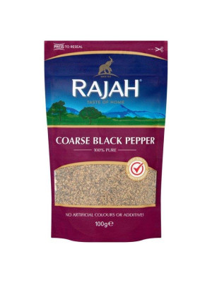Rajah Coarse Black Pepper, 100 g - single pack