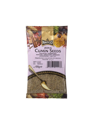 Natco Foods Jeera Cumin Seeds 100g - Chilli Wizards - single pack