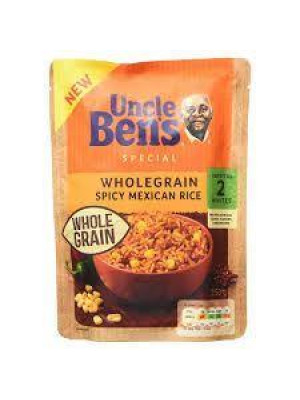 Uncle Ben's Microwave Wholegrain Spicy Mexican Rice 250g Pouch