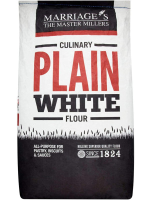 Marriages Culinary Plain Flour - 1x16kg