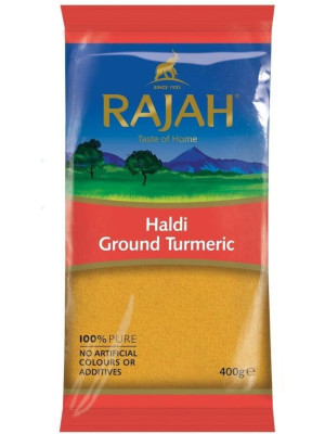 Rajah Ground Haldi (Turmeric), 400 g - Single pack