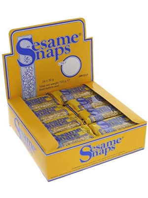 Sesame Snaps Original 24 Packets Gluten Free - 1 Box
