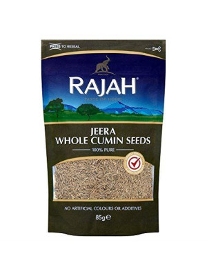 Rajah Jeera Whole Cumin Seeds, 85g