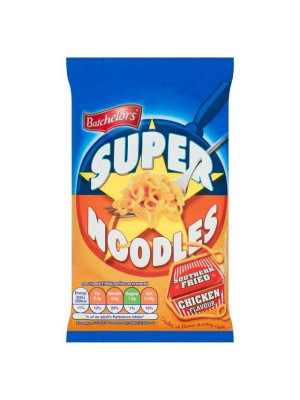 Batchelors Super Noodles Southern Fried Chicken, 100 g pack of 6