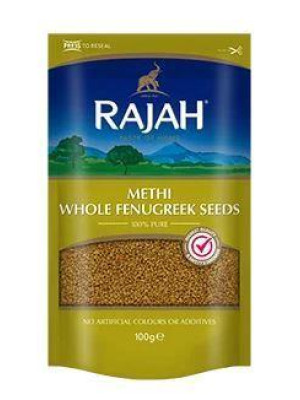 Rajah Methi Whole Fenugreek Seeds 100g (Pack of 2)