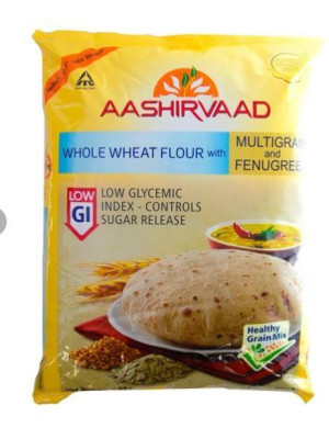 Aashirvaad Low GI Multigrain Atta with Fenugreek, 5kg