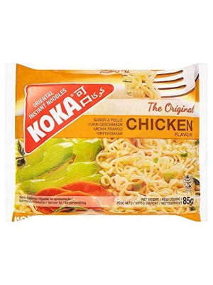 KOKA Oriental Noodles-All Flavours- Chicken Noodles 85G(10 Packets)