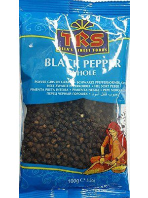 100g TRS Whole Black Pepper (Black Peppercorns)
