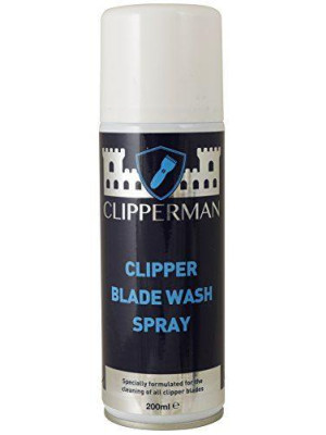 Clipperman Unisex's CLP0075 Clipper Blade Wash Spray, Clear, Regular