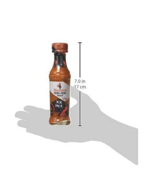 Nando's Extra Extra Hot Peri Peri Sauce (125ml) - Pack of 6