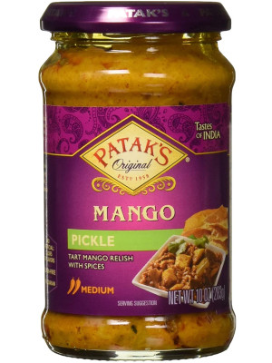 Patak's Medium Mango Pickle  283g ( pack of 2 )
